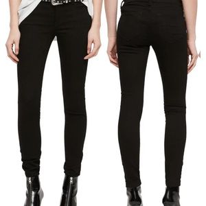 AllSaints Mast Black Skinny Jean
